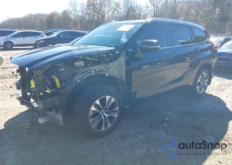 2021 Toyota Highlander Xle from USA, damaged, VIN 5TDGZRBH3MS556690